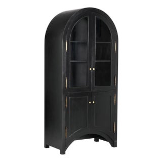 NOIR Haring Hutch, Hand Rubbed Black For Sale