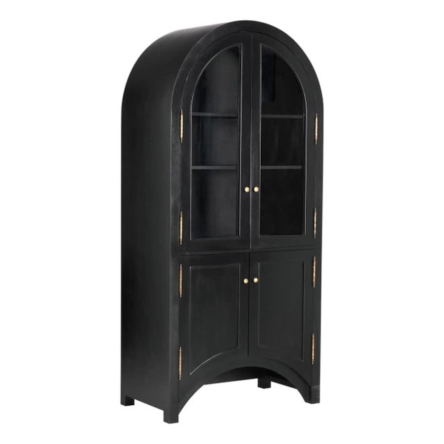 NOIR Haring Hutch, Hand Rubbed Black For Sale