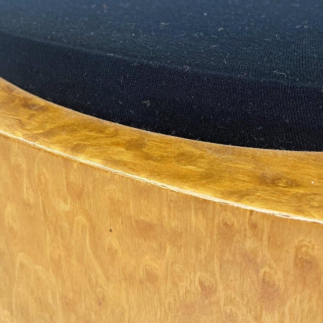 Glass Mitzi Coffee Table in Root and Velvet by Hans Hollein for Poltronova, 1980s For Sale - Image 7 of 12