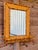 Vintage Boho British Colonial Faux Bamboo & Rattan Weave Wall Mirror With Shelf For Sale - Image 10 of 11