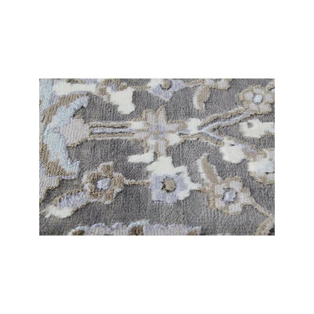 Transitional 1990s Handwoven Transitional Area Rug 9x12 For Sale - Image 3 of 12