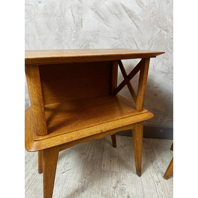 1960s Vintage Bedside Tables, 1960, Set of 2 For Sale - Image 5 of 13