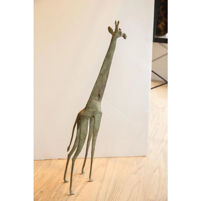 Large Vintage African Giraffe For Sale In New York - Image 6 of 9