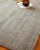 Wood Exquisite Rugs Creil Hand loom Bamboo/Silk Linen Rug-8'x10' For Sale - Image 7 of 8