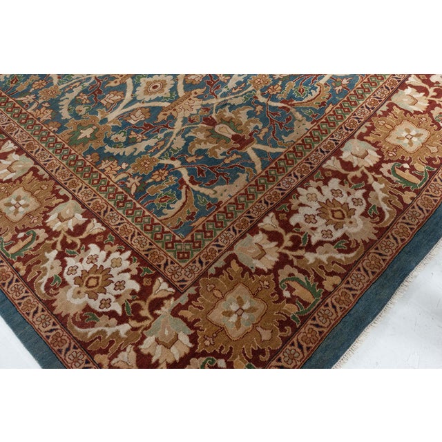 Persian Modern Traditional Inspired Tabriz Rug by Doris Leslie Blau For Sale - Image 3 of 9