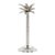 Wildwood Palm Brass Candlestick For Sale