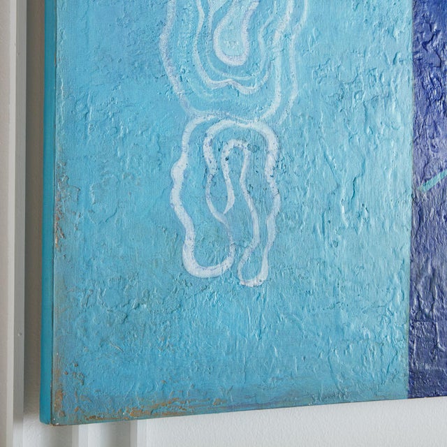 Textile 'Snake River' by Karen Parisian For Sale - Image 7 of 9
