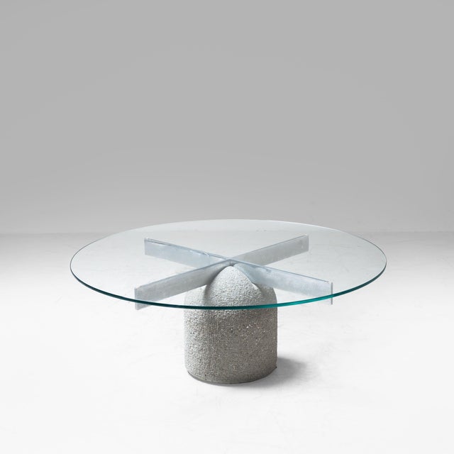 Gray Paracurro Coffee Table by Giovanni Offredi for Saporiti Italia, 1970 For Sale - Image 8 of 8