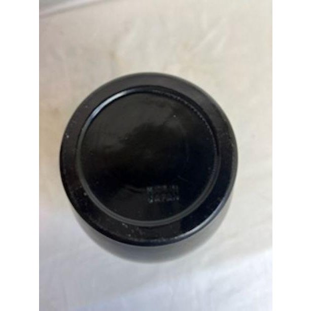 1920s Black and Metallic Vase With Birds and Flowers For Sale - Image 9 of 12