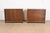 Michael Taylor for Baker Furniture Far East Collection Chinoiserie Burled Walnut Bar Cabinets, Pair For Sale - Image 11 of 12