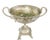 Exceptional patinated Jardinière with ornate handles. A lovely vessel for arranging vibrant orchids with moss. Verdigris...