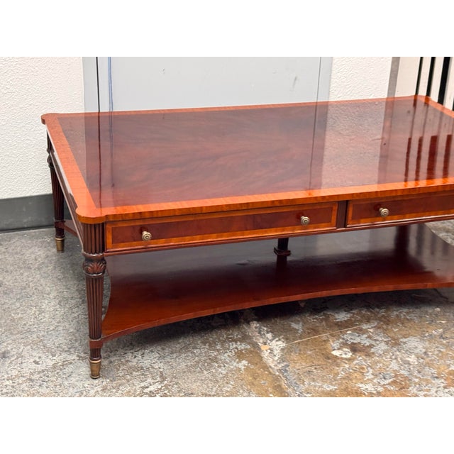 Wood Niagara Furniture Large Coffee Table For Sale - Image 7 of 12