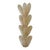 Glass Huge Scenographic Wall Sconce in Amber Graniglia Leaves Murano Glass by Simoeng For Sale - Image 7 of 7