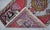 Red Hand Knotted Door Mat, Entryway Rug, Bath Mat, Kitchen Decor, Small Rug, Turkish Rug - 1'8" X 3'1" For Sale - Image 8 of 14