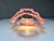 Glass Vintage Italian Murano Wall Lights with Pink Lattimo Glasses, 1990s, Set of 2 For Sale - Image 7 of 14