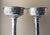 Bring a sense of historic elegance and sacred beauty into your space with this stunning pair of vintage silver-plated...