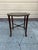Vintage Regenecy Style Faux Bamboo Side Table For Sale - Image 9 of 9
