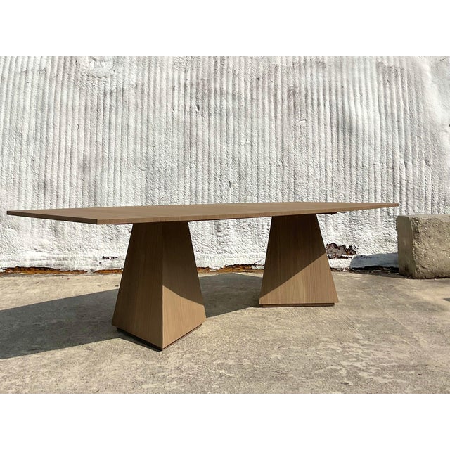 Sand Vintage Contemporary “Divine” Faceted Dining Table After Keith Fritz For Sale - Image 8 of 10