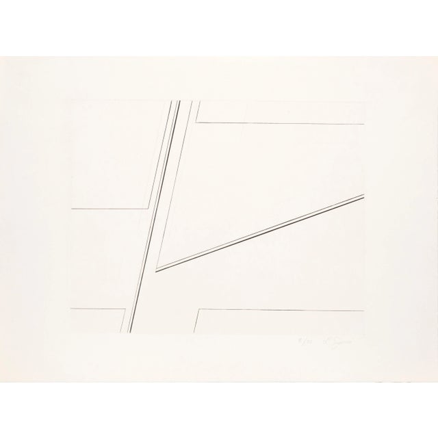Laurace James, Untitled, Etching For Sale - Image 4 of 4