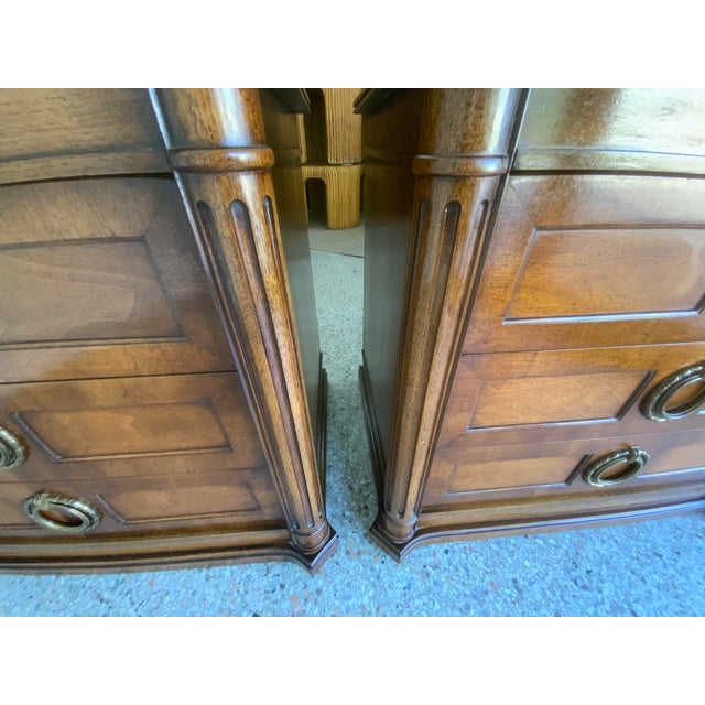 Wood 1960s Vintage Fancher Nightstands - a Pair For Sale - Image 7 of 8