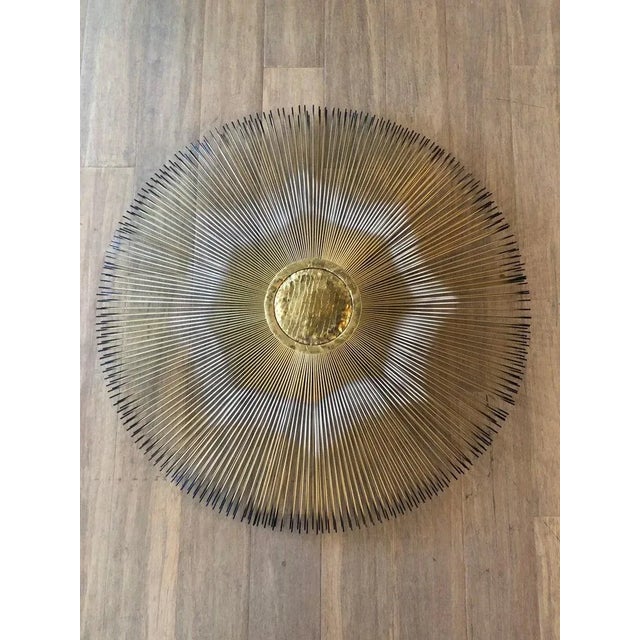 Mid-Century Modern 1970's Signed Casa Devall Starburst Wall Sculpture For Sale - Image 3 of 12