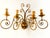 Wrought Iron 4-Light Wall Sconce For Sale - Image 5 of 18