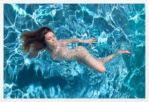 Fine Art Photograph | Signed Original Limited Edition of 10 | "Topaz Gleaming" Contemporary Figurative Nude Woman by Aaron Knight
