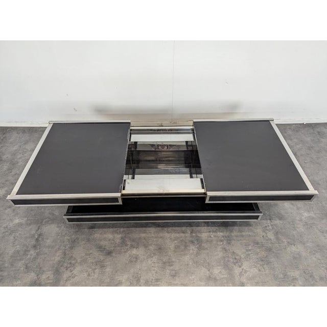 Coffee Table with Bar For Sale - Image 3 of 7