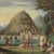 Modern Idyllic Landscape with Figures, 1900s, Oil Painting on Canvas, Framed For Sale - Image 3 of 15