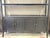 Early 21st Century Arhaus Brock Dark Twilight Ash Wood Open Bookcase Cabinet For Sale - Image 5 of 10