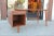 Transparent Mid-Century Style Walnut Desk For Sale - Image 8 of 13