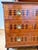 18th Century Inlaid and Carved Cherrywood Vitrine Buffet, 1790s, Set of 2 For Sale - Image 15 of 18