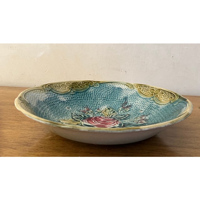 Late 19th Century Wasmuel Rose Bowl, C. 1890, Belgium For Sale - Image 5 of 6