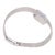 Vintage Omega Geneve Ladies 18k White Gold Blue Dial Square Mesh Bracelet Watch For Sale - Image 9 of 15
