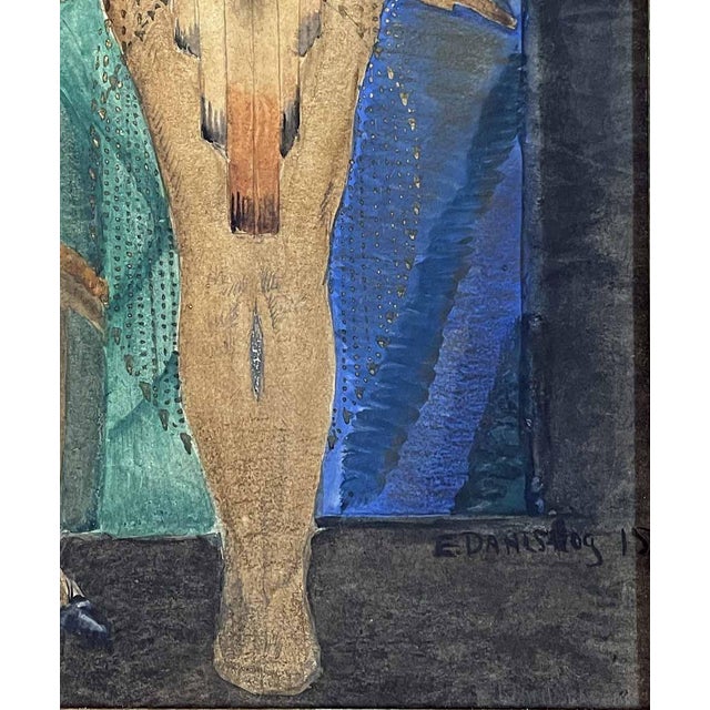 Herod and Salome by Ewald Dahlskog (Swedish 1894-1950) For Sale - Image 4 of 4