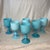 Produced in France primarily during the 1930s, this specific "robin's egg" or "Tiffany blue" color is the signature look...