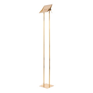 Concord Floor Lamp in Brass by Marco Zotta, 1980s For Sale