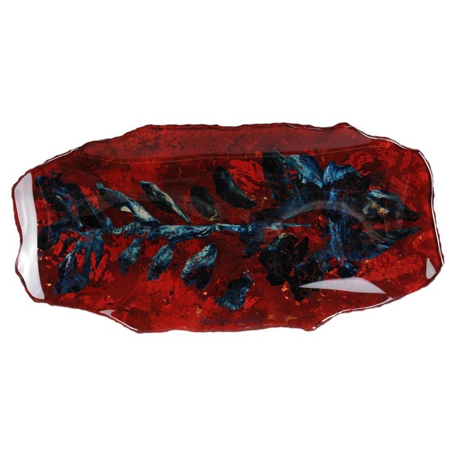 Large Artists Bowl by Duilio Barnabe, Dubé for Fontana Arte, Italy For Sale - Image 18 of 18