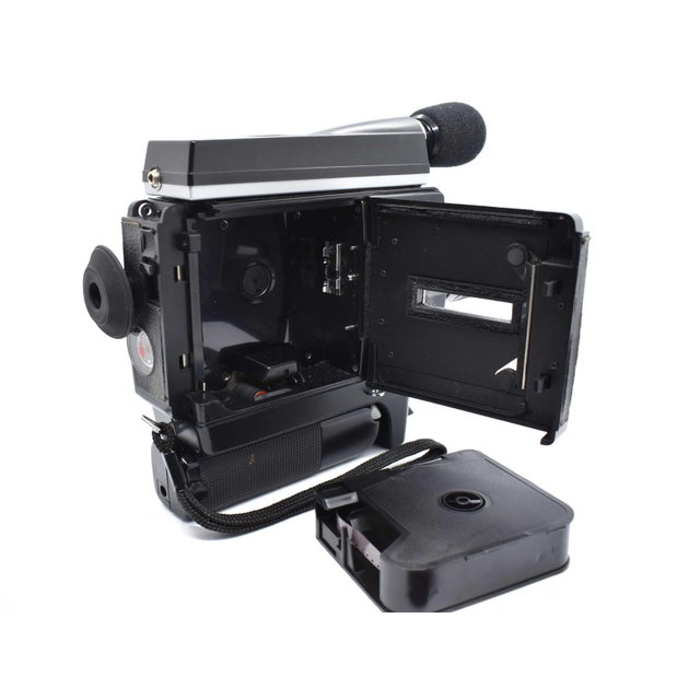 Mid 20th Century Elmo Super 8 Sound 350sl Macro Movie Camera With Telescoping Microphone and Original Kodak Film For Sale - Image 10 of 11