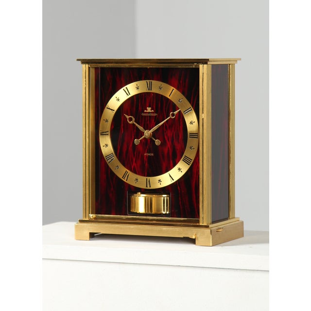 Mid-Century Modern Atmos Clock Embassy by Jaeger LeCoultre, 1977 For Sale - Image 3 of 15