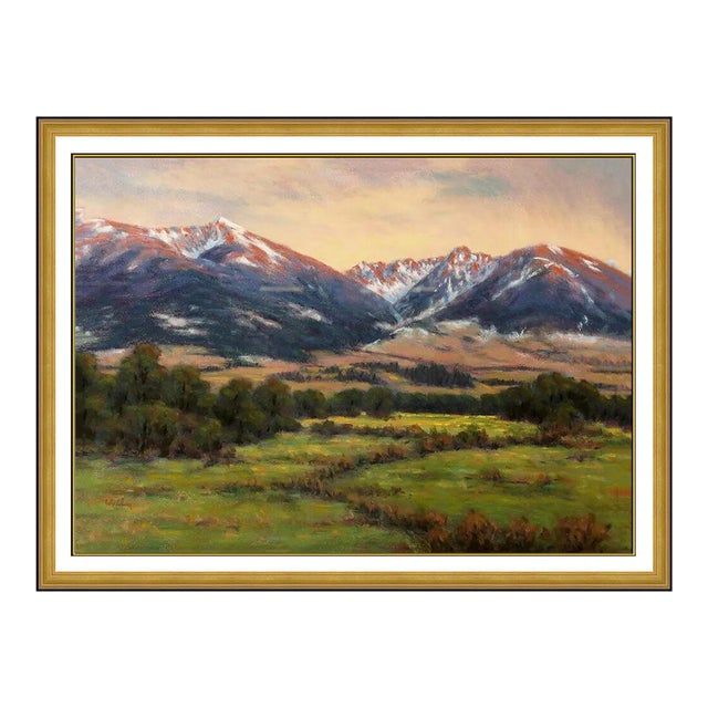 Late 20th Century Yellowstone Valley, Paul Waldum For Sale