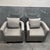 Uttermost Revelation by Uttermost Nixon Swivel Chairs, Pair For Sale - Image 4 of 12