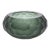 Hand-Blown Modern Murano Bowl in Eucalyptus Green Large For Sale