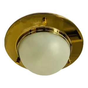 Azucena 1960 Nautical Italian Mid Century Flush Ceiling Light