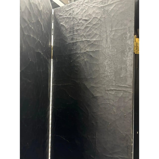 Vintage Equestrian Themed Painted Room Divider For Sale In Chicago - Image 6 of 9