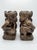 Mid-Century Hand-Carved Ifugao Igorot Tribal Drummers Bookend Pair For Sale - Image 4 of 5
