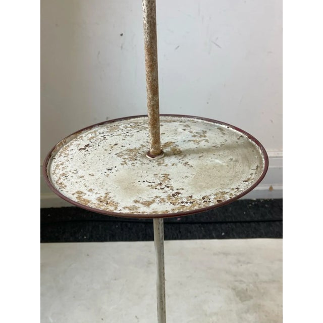 1930s Art Deco Modernist Tripod Base Floor Lamps Attributed to Walter Von Nessen Studio- a Pair For Sale In Philadelphia - Image 6 of 9