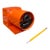 Vintage Mid Century Orange Panasonic Pencil Sharpener For Sale