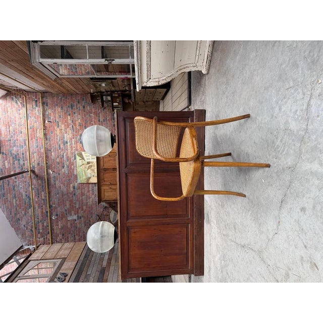 Brown No. 811 Bentwood Chair by Josef Hoffman for Thonet For Sale - Image 8 of 9