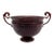 Vintage Metal Footed Trophy Urn Bowl With Fluted Body & Scroll Handles – Neoclassical / Traditional For Sale
